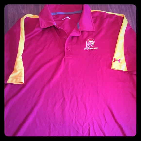 Under Armour Other - USC Trojans Under Armour Heat Gear Shirt in XL